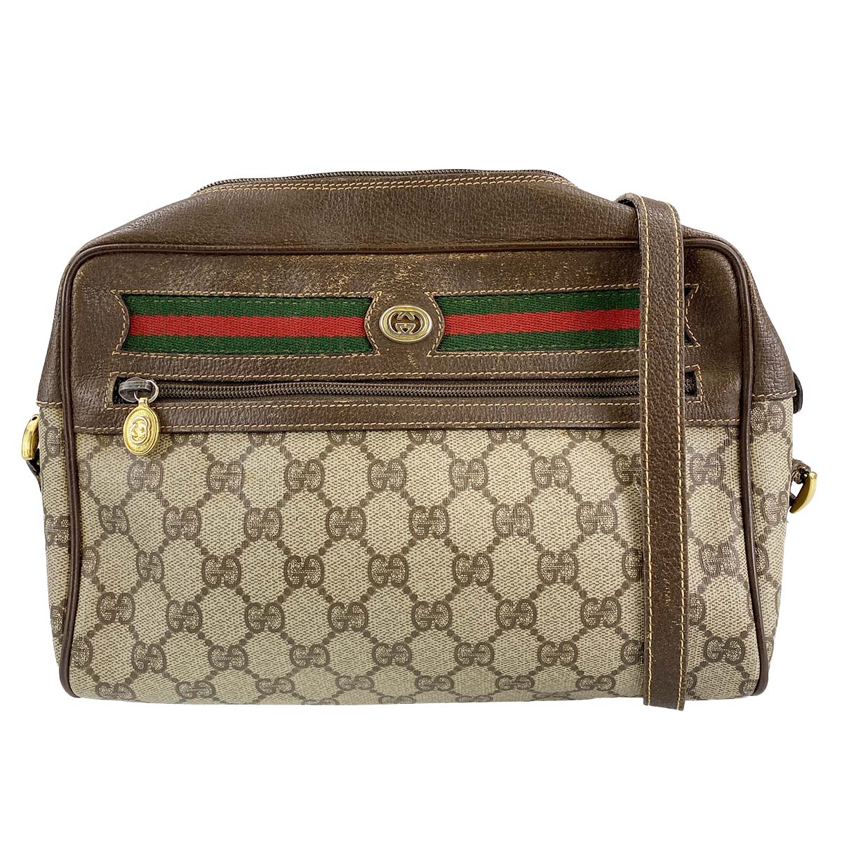 グッチ オールドグッチ シェリーライン ショルダーバッグ