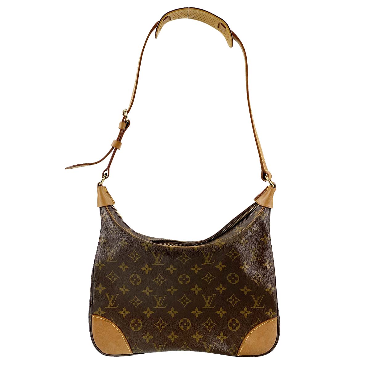 ルイ・ヴィトン モノグラム ブローニュ30 ブラウン ショルダーバッグ