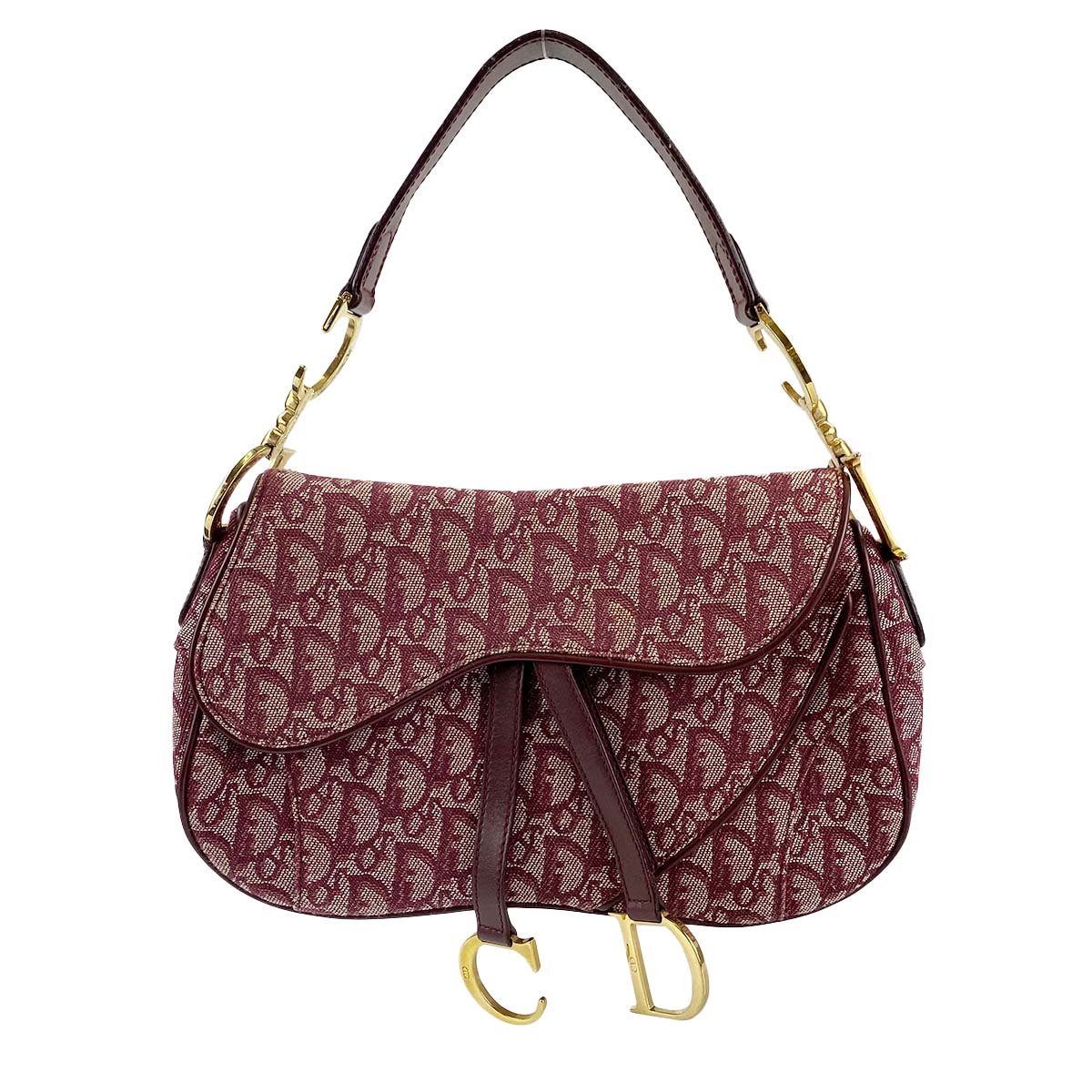 ディオール ダブルサドルバッグ トロッター ハンドバッグ