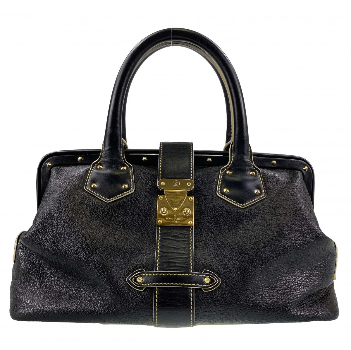 ルイ・ヴィトン スハリ アンジェニューPM ノワール ハンドバッグ