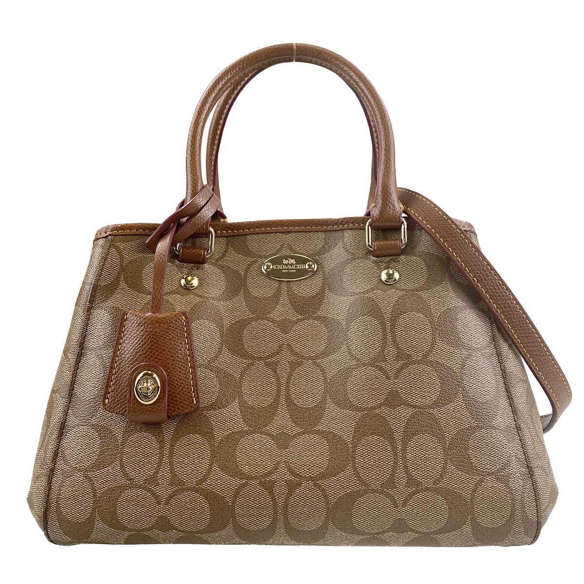 コーチ シグネチャー 2WAY ハンドバッグ