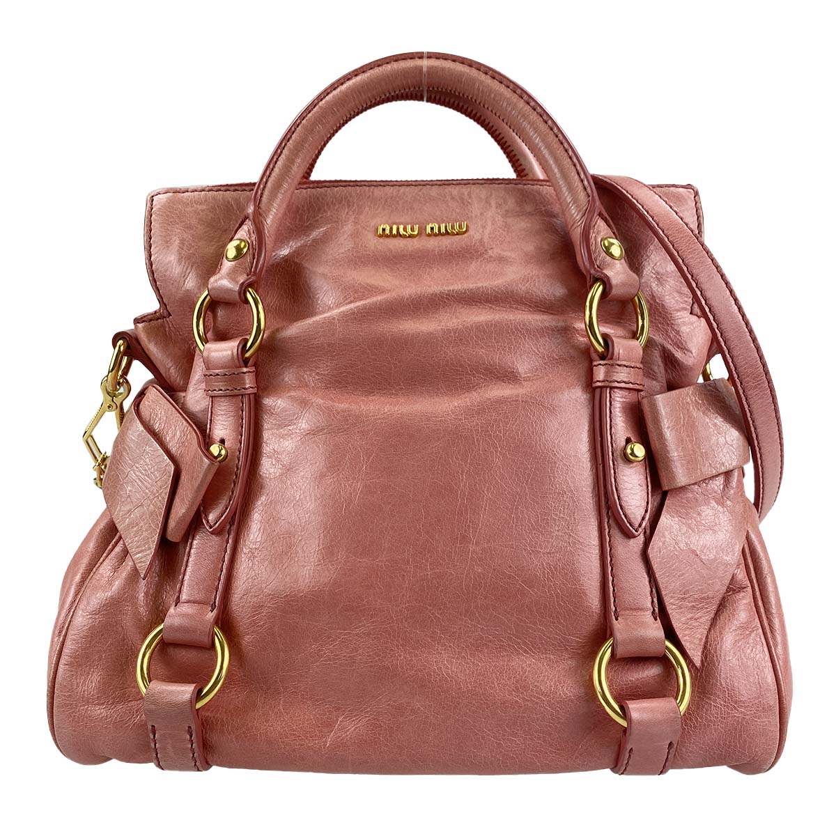 ミュウミュウ 2WAY ハンドバッグ