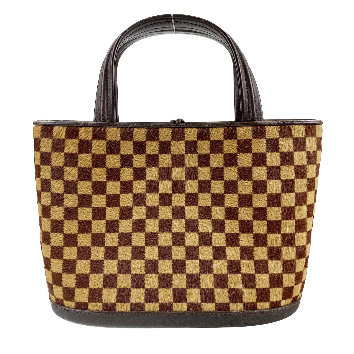 ルイ・ヴィトン ダミエ エベヌ ソバージュ インパラ ブラウン ハンドバッグ