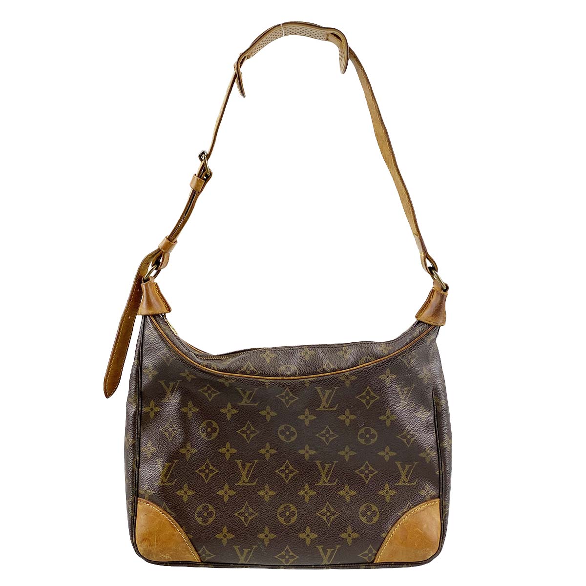 ルイ・ヴィトン モノグラム ブローニュ30 ブラウン ショルダーバッグ