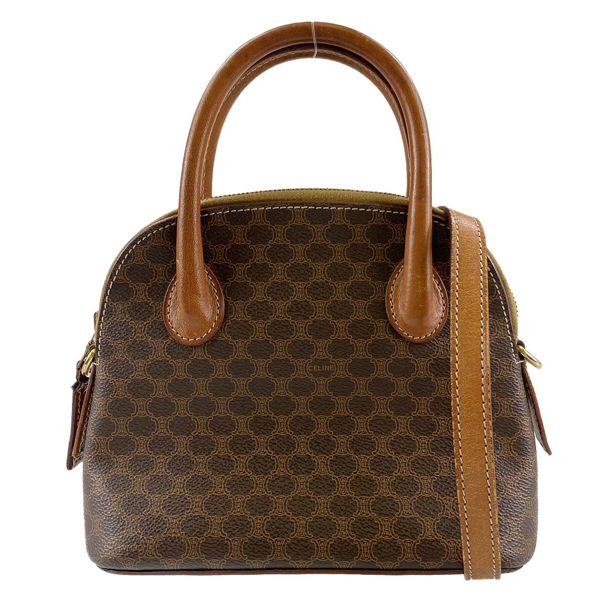 セリーヌ マカダム 2WAY ハンドバッグ