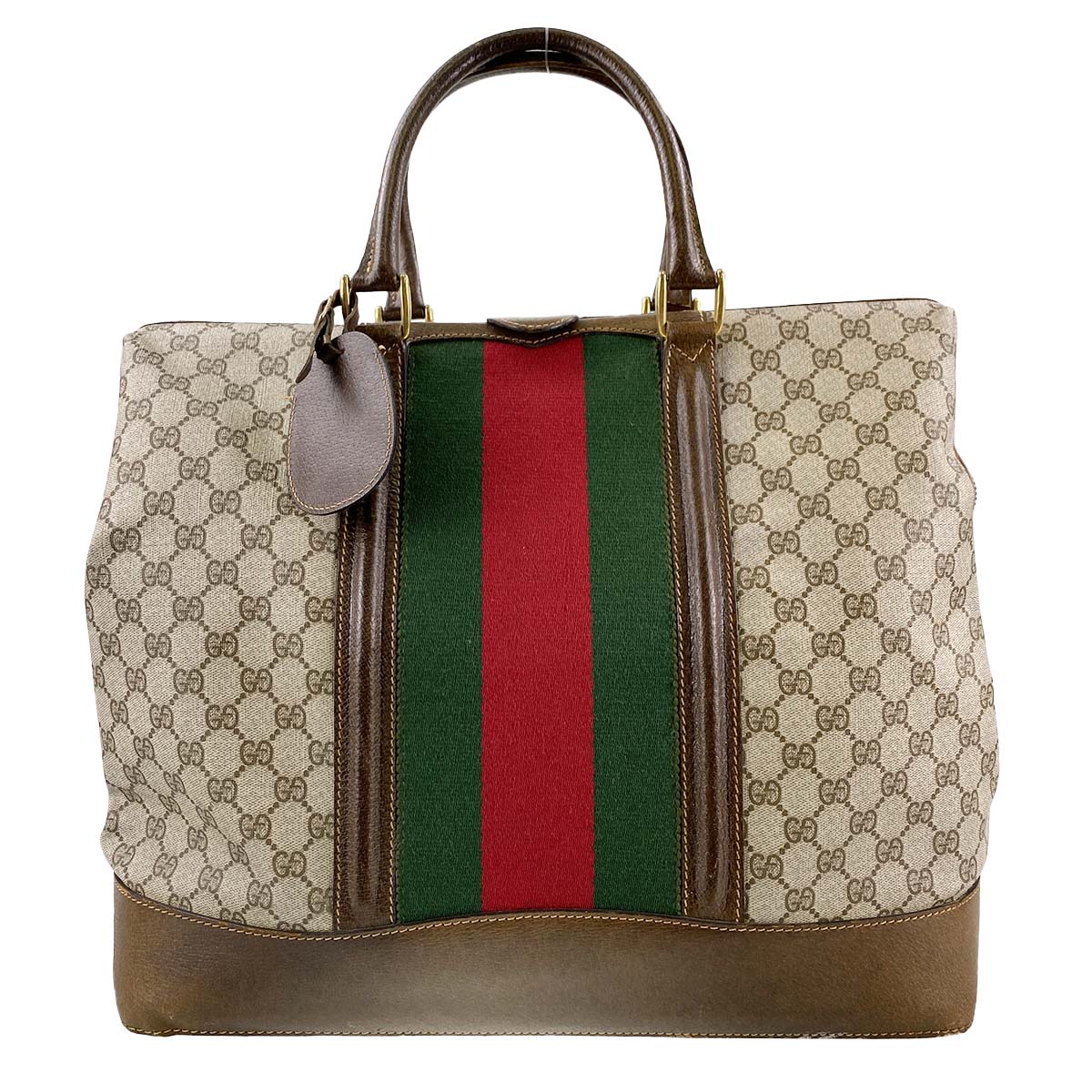 グッチ オールドグッチ シェリーライン ハンドバッグ