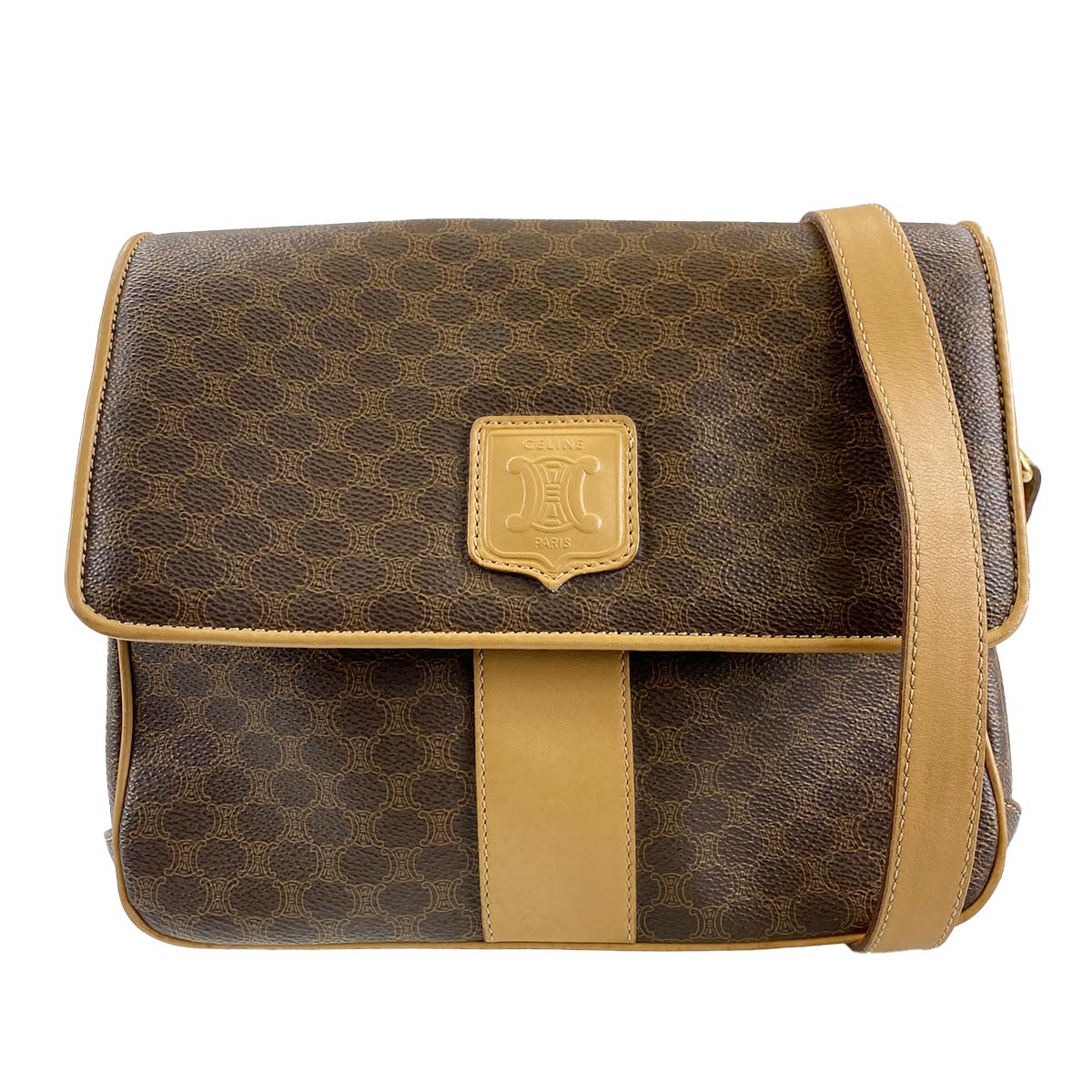 セリーヌ マカダム ショルダーバッグ