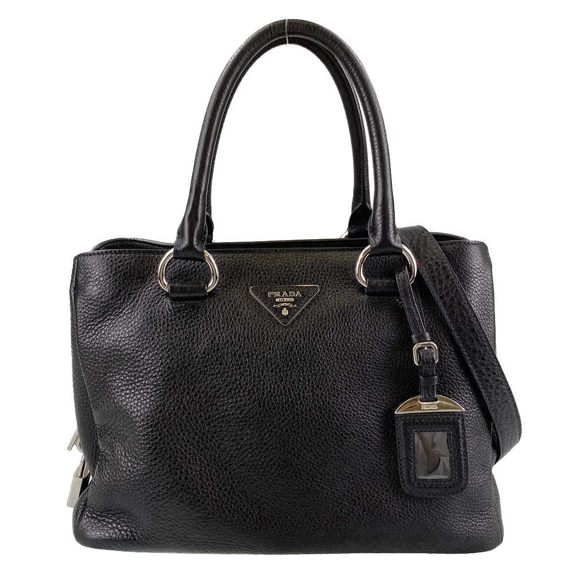 プラダ レザー 2WAY ハンドバッグ