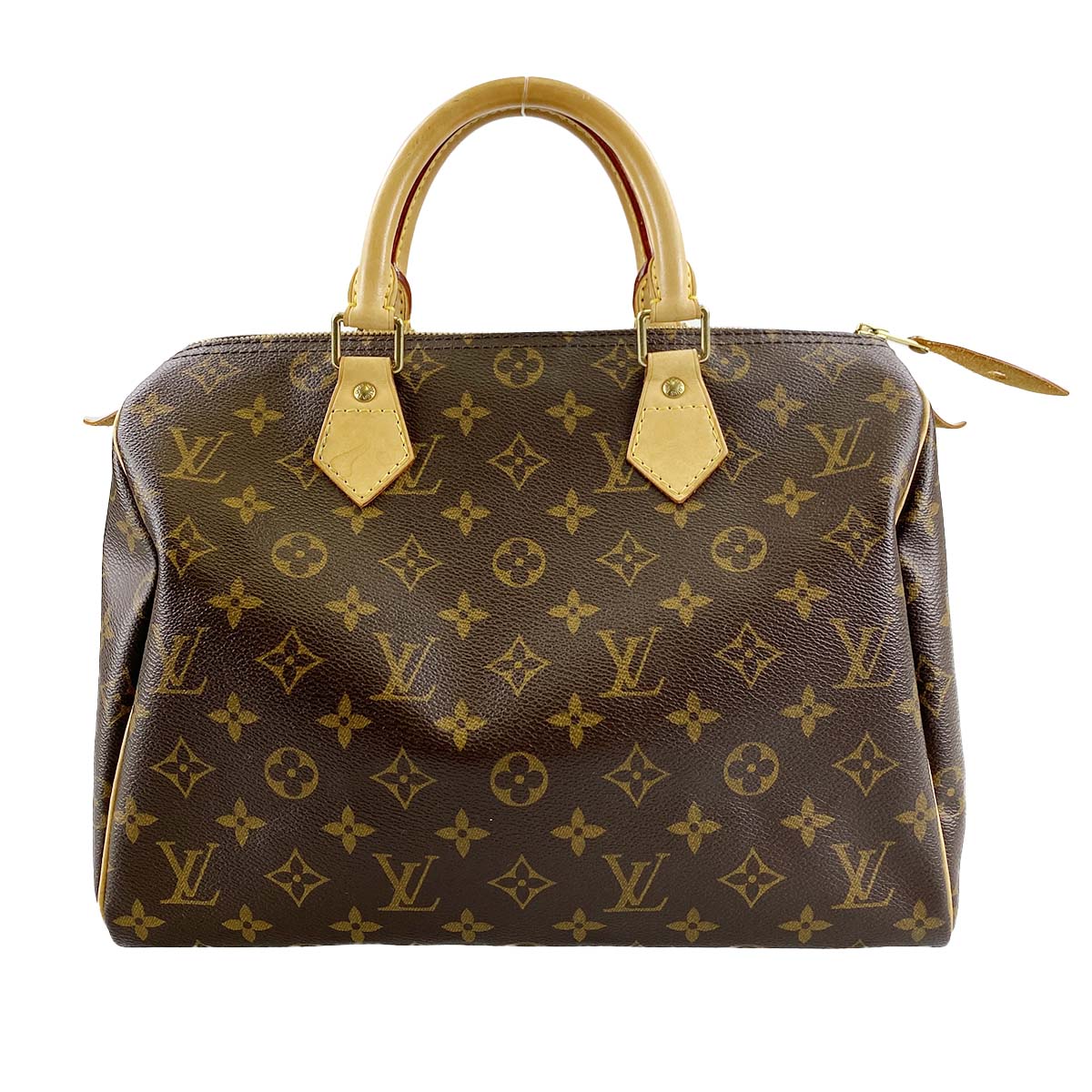 ルイ・ヴィトン モノグラム スピーディ30 ブラウン ハンドバッグ
