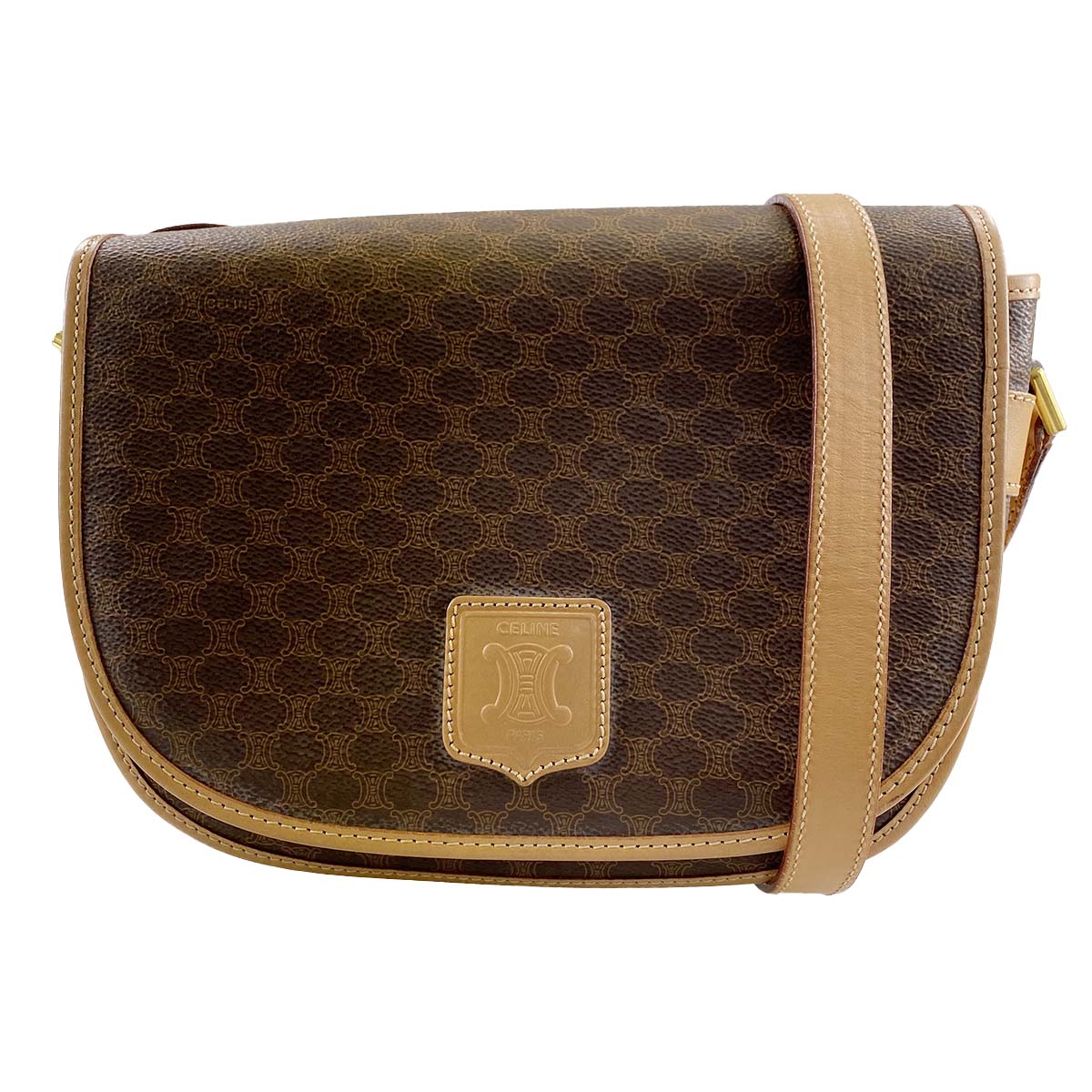 セリーヌ マカダム ショルダーバッグ