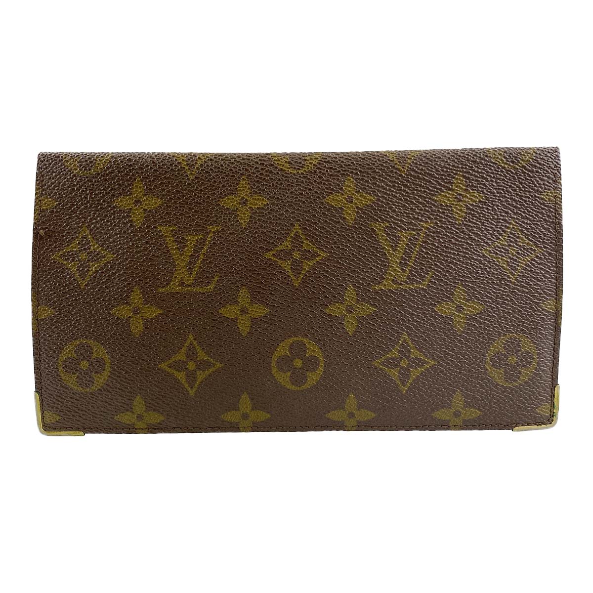ルイ・ヴィトン モノグラム ブラウン 長財布