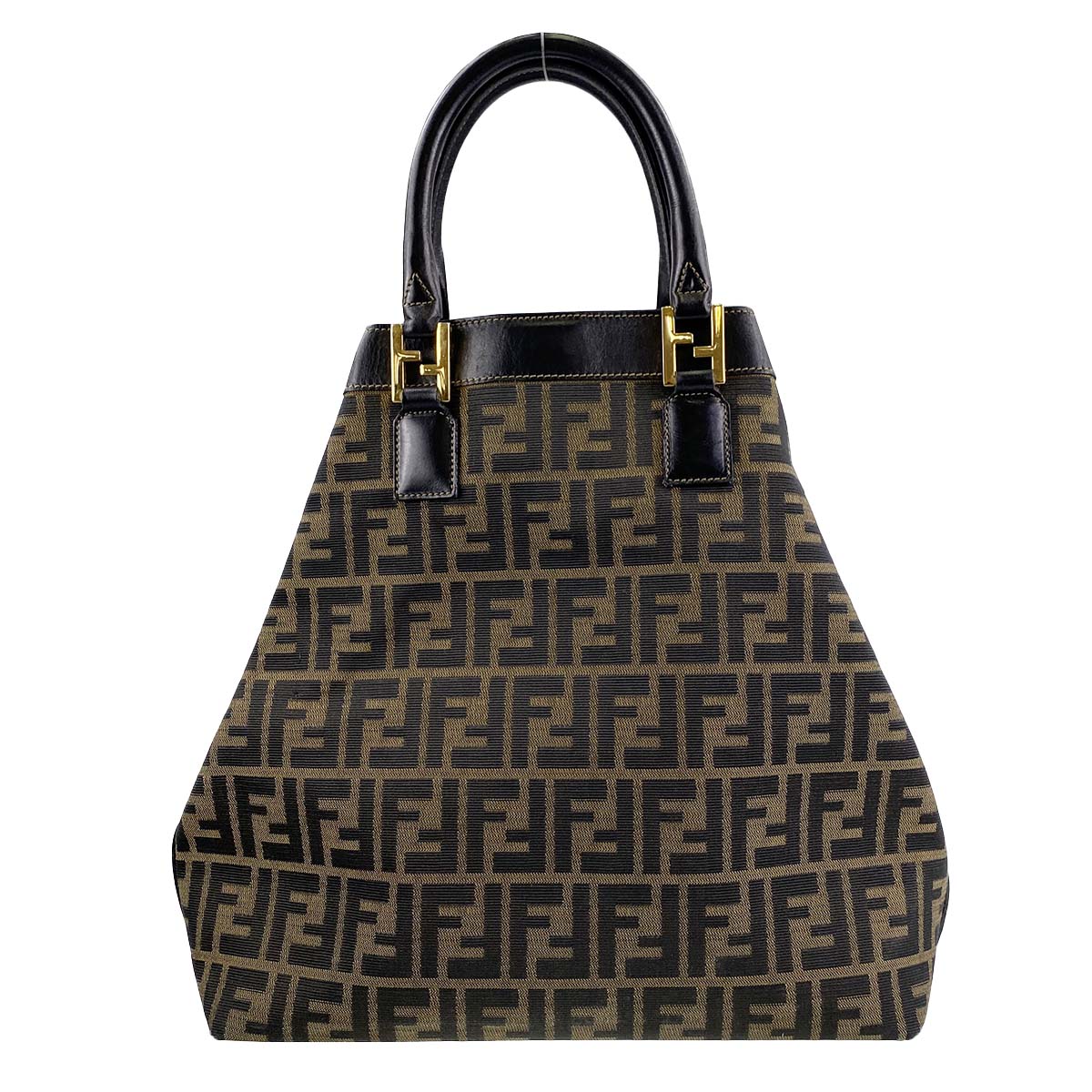 フェンディ ズッカ ハンドバッグ