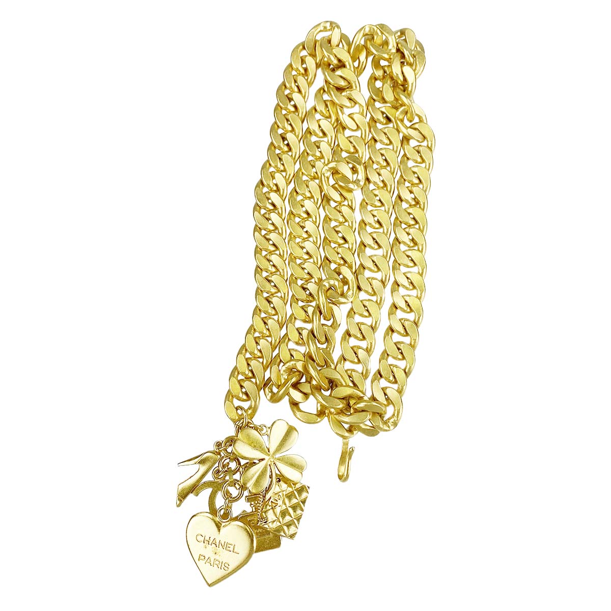 シャネル ゴールドメッキ ゴールド チェーンベルト