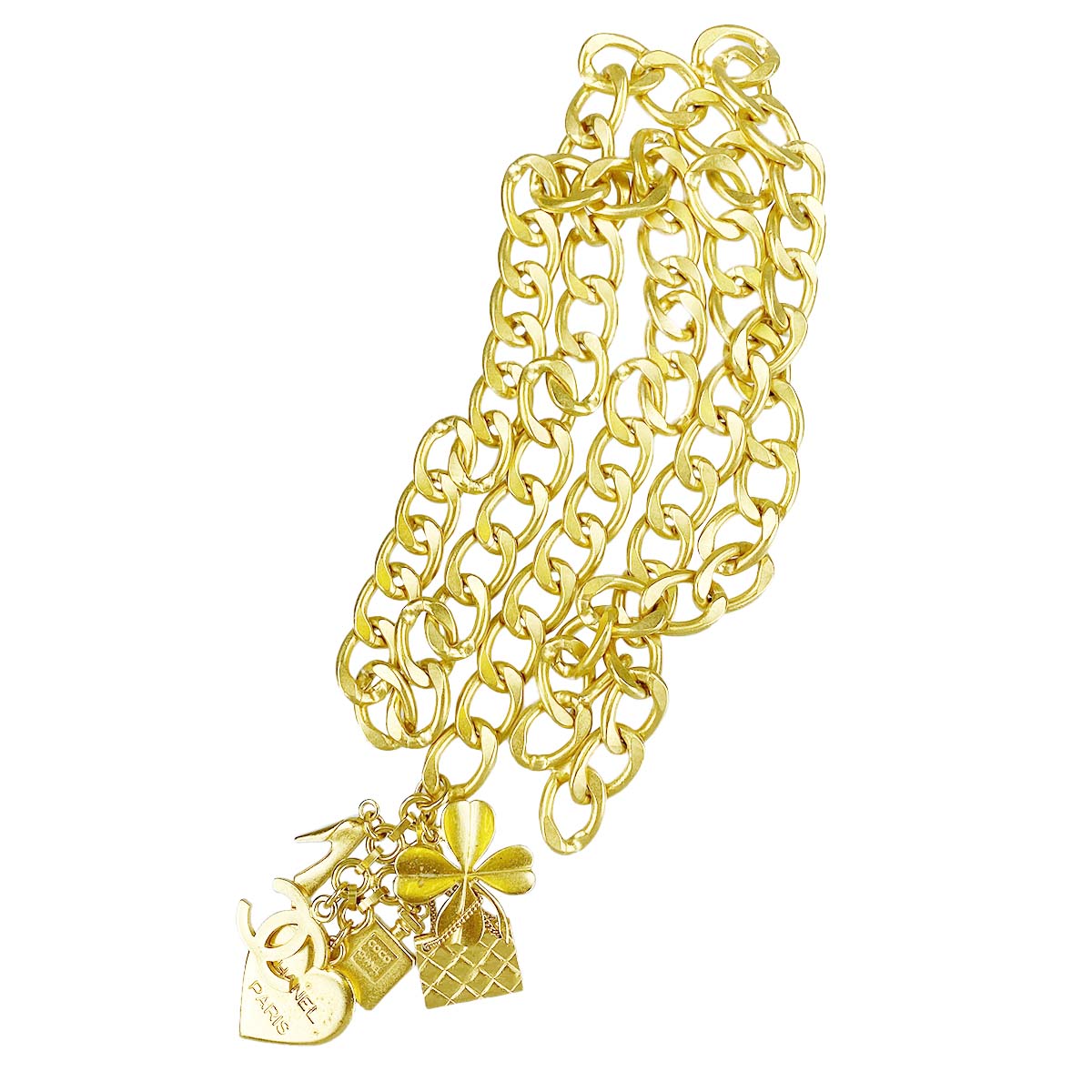 シャネル ゴールドメッキ ゴールド チェーンベルト