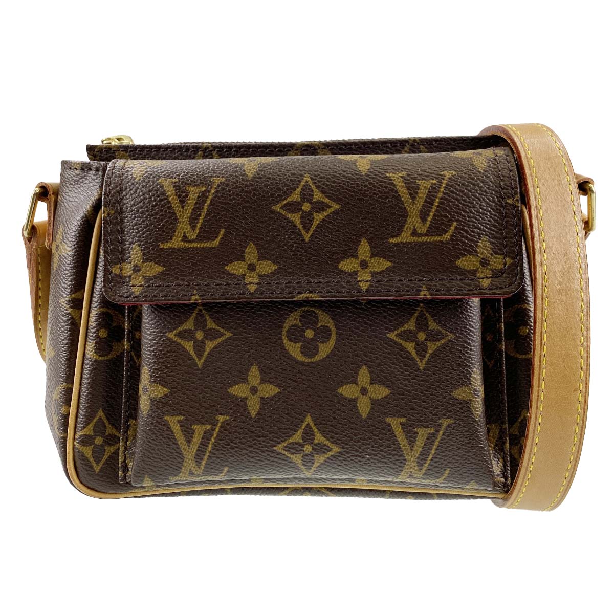 ルイ・ヴィトン モノグラム ヴィバ シテPM ブラウン ショルダーバッグ