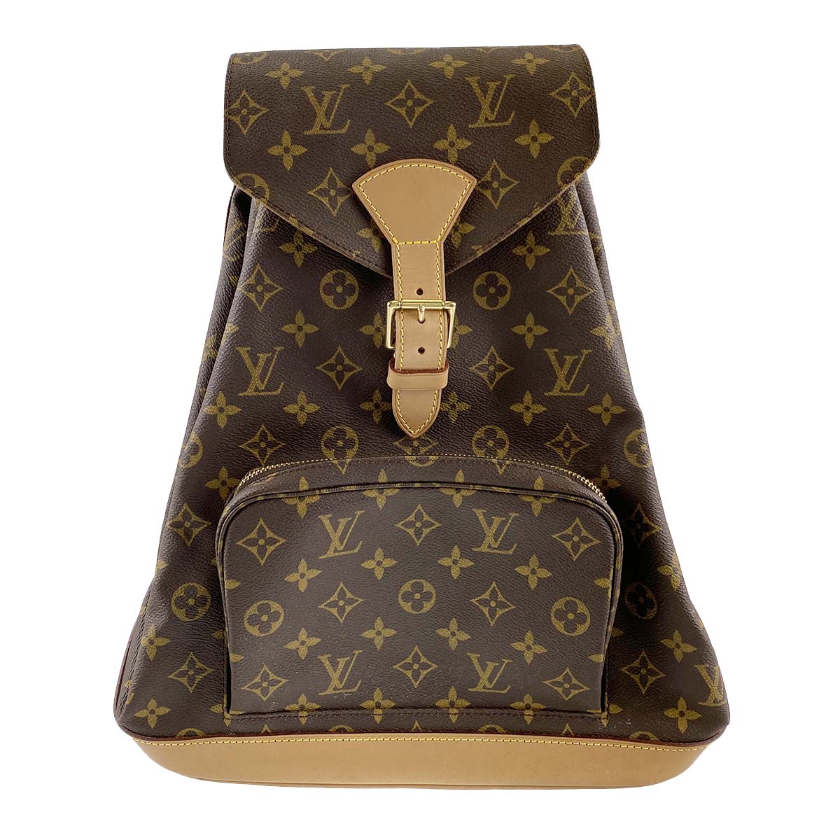 ルイ・ヴィトン モノグラム モンスリGM ブラウン リュック