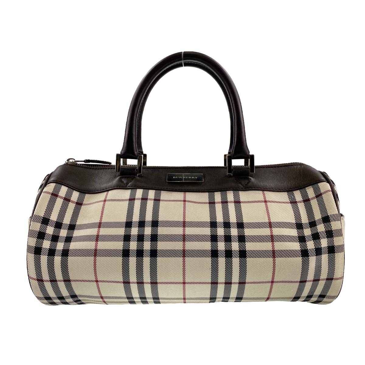 バーバリー ノバチェック ハンドバッグ