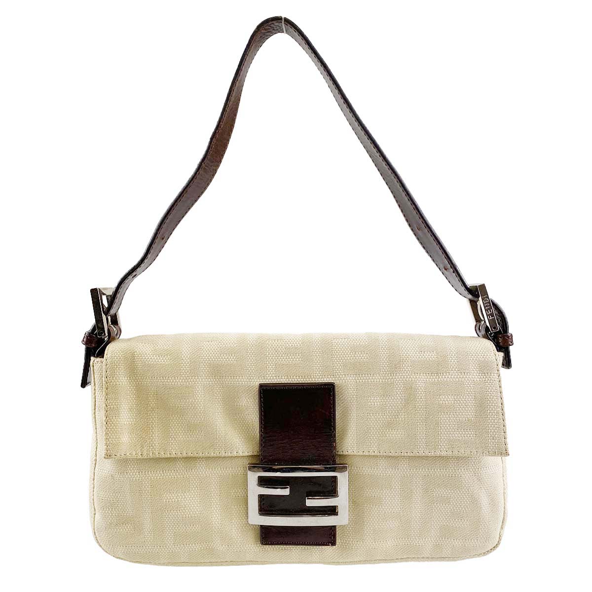 フェンディ マンマバゲット ズッカ ショルダーバッグ