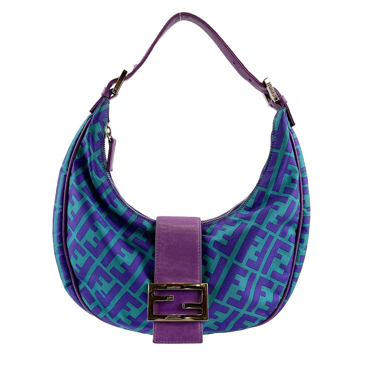 フェンディ クロワッサン ズッカ ショルダーバッグ