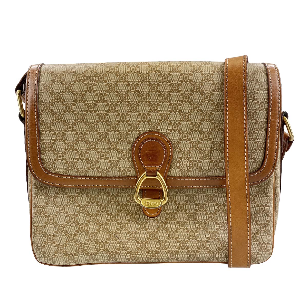 セリーヌ マカダム ショルダーバッグ