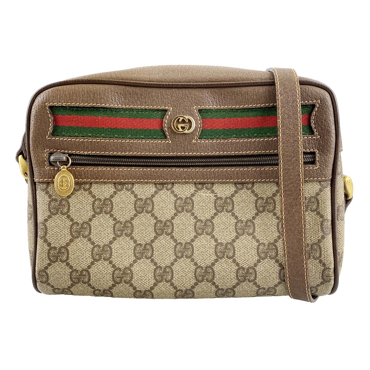 グッチ オールドグッチ シェリーライン ショルダーバッグ