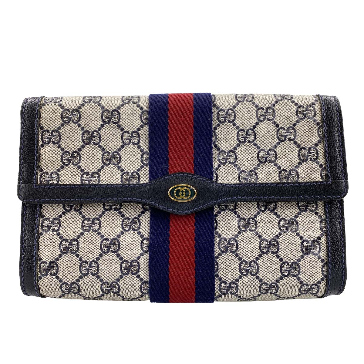 グッチ オールドグッチ シェリーライン セカンドバッグ