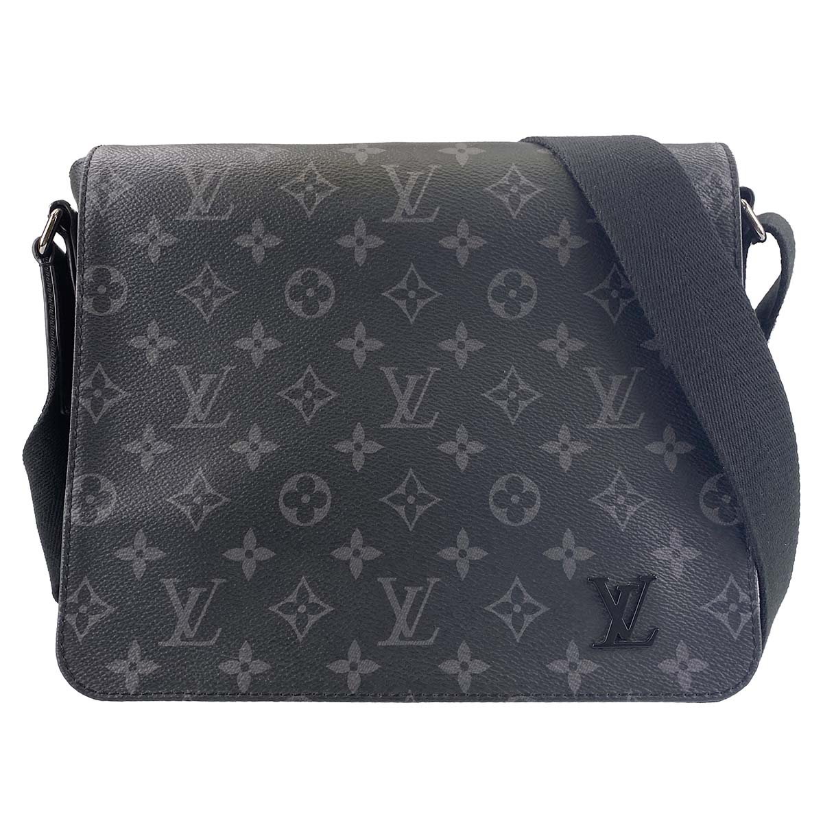 ルイ・ヴィトン モノグラム エクリプス ディストリクトPM ブラック ショルダーバッグ