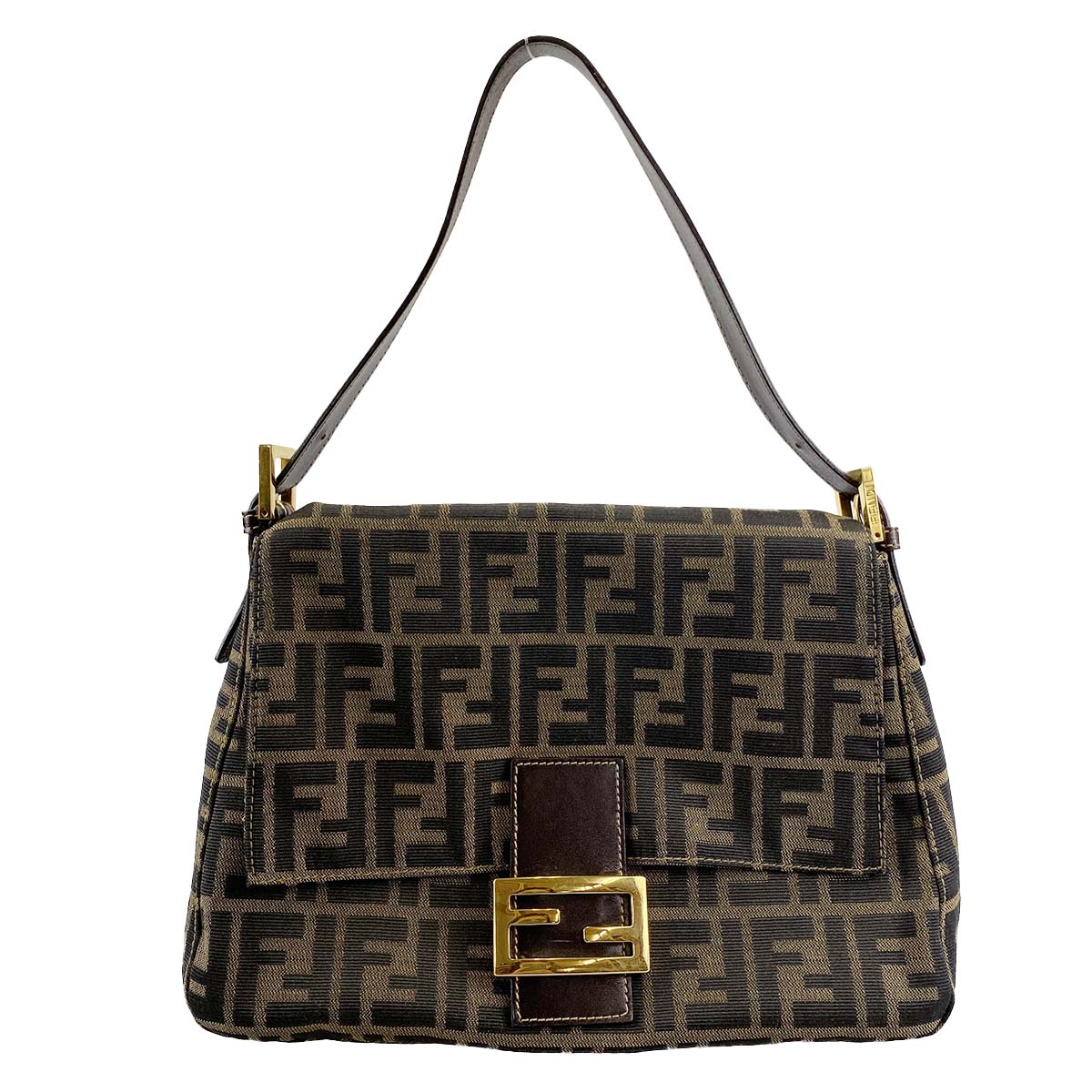 フェンディ マンマバゲット ズッカ ショルダーバッグ