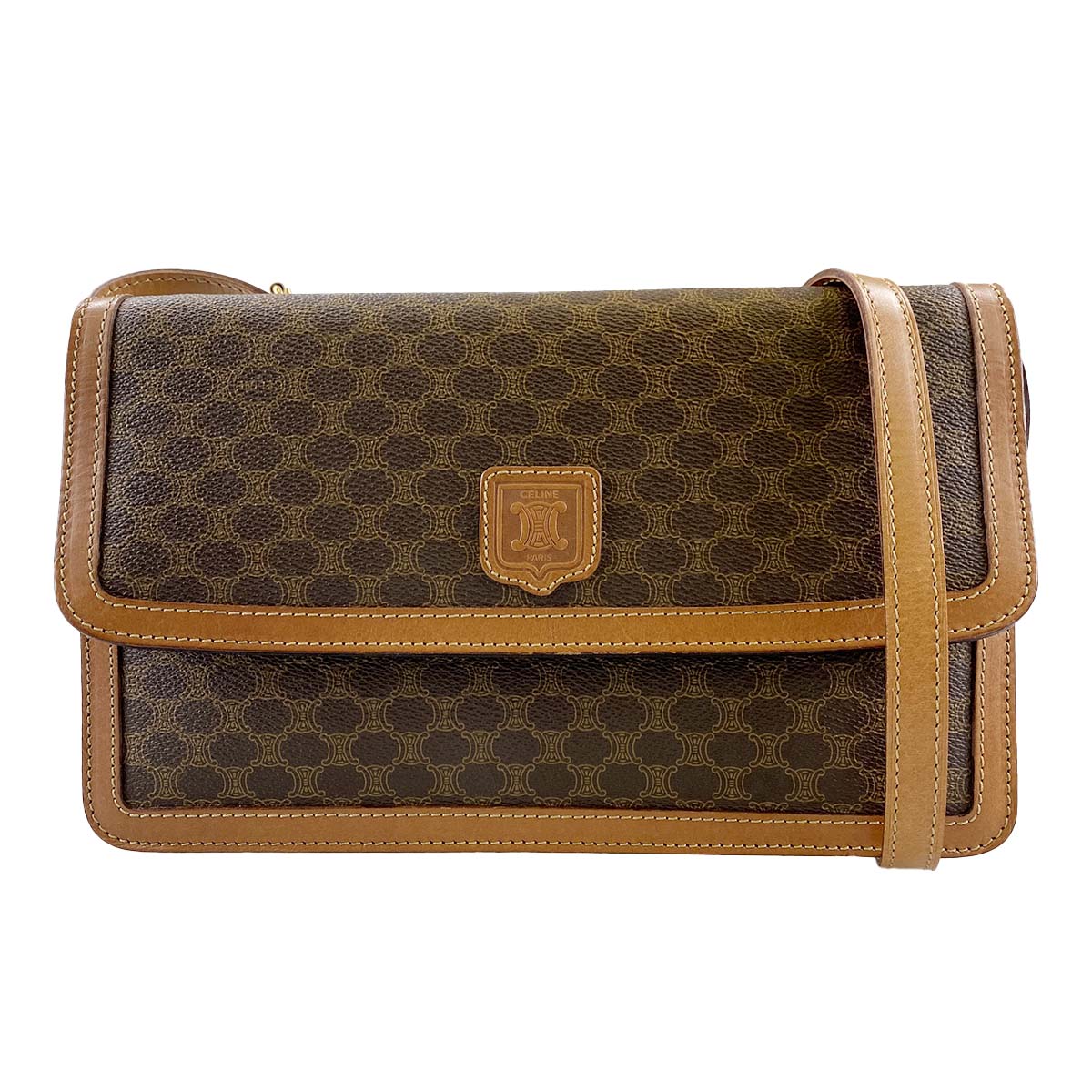 セリーヌ マカダム ショルダーバッグ