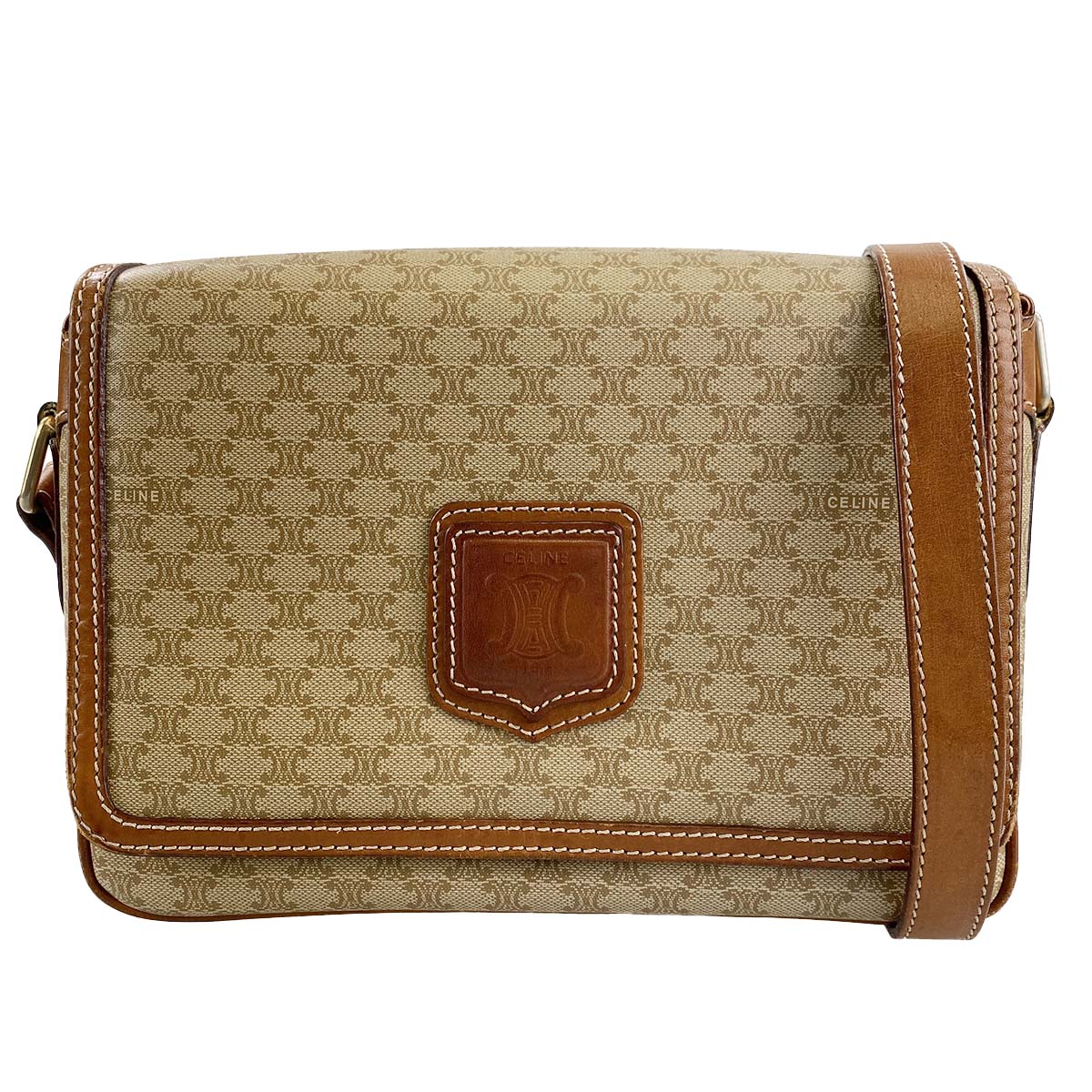 セリーヌ マカダム ショルダーバッグ