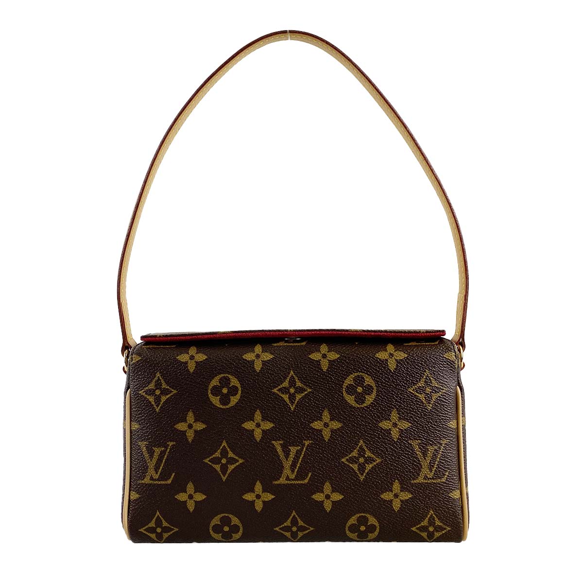 ルイ・ヴィトン モノグラム レシタル ブラウン ショルダーバッグ