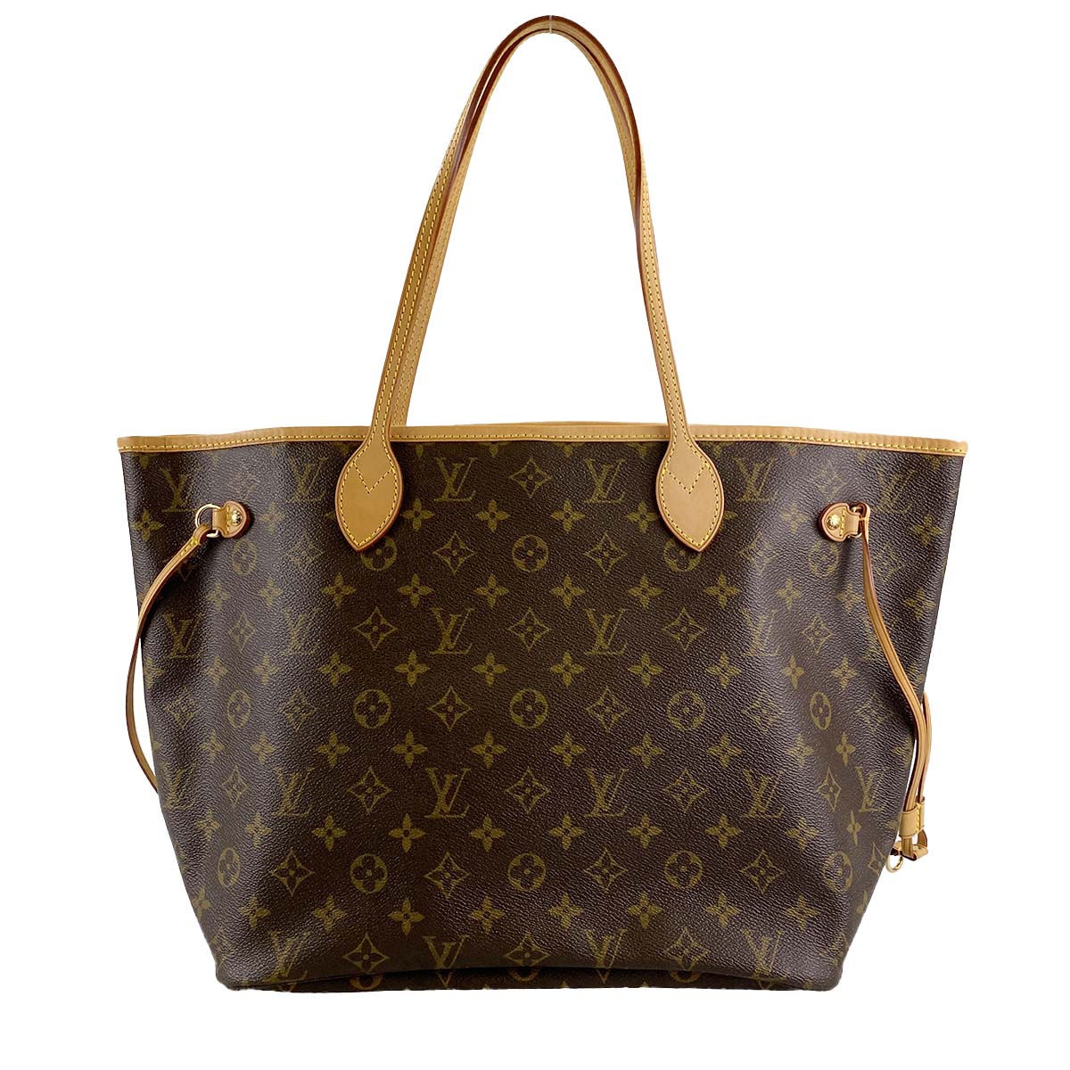 ルイ・ヴィトン モノグラム ネヴァーフルMM ブラウントートバッグ