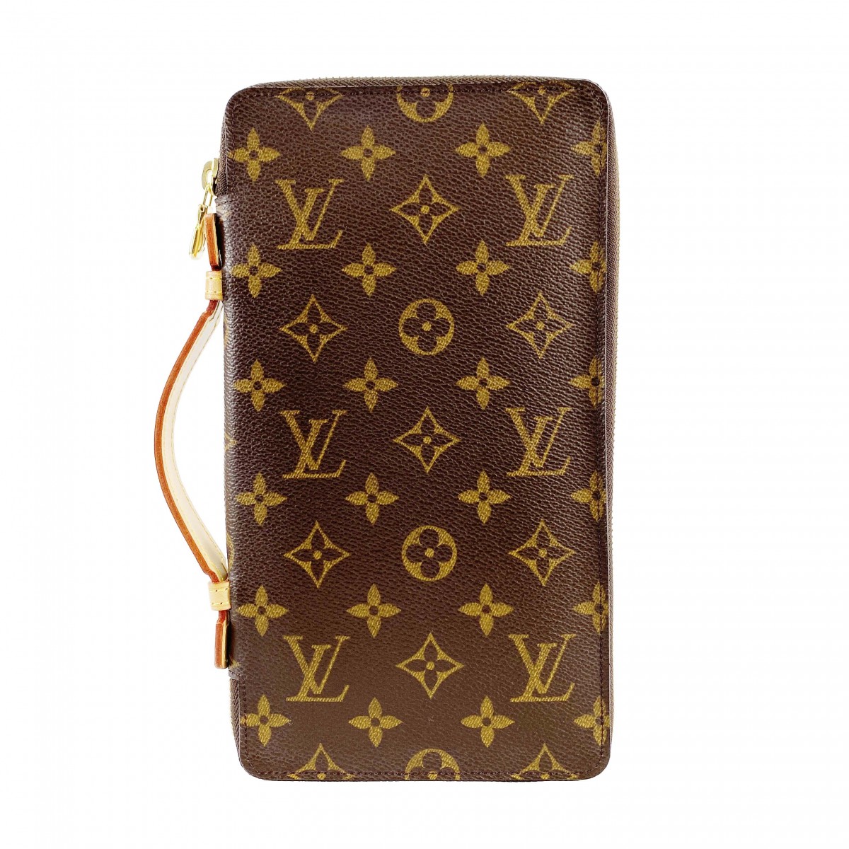 ルイ・ヴィトン モノグラム オーガナイザー ドゥ ヴォワヤージュ ブラウン トラベルケース