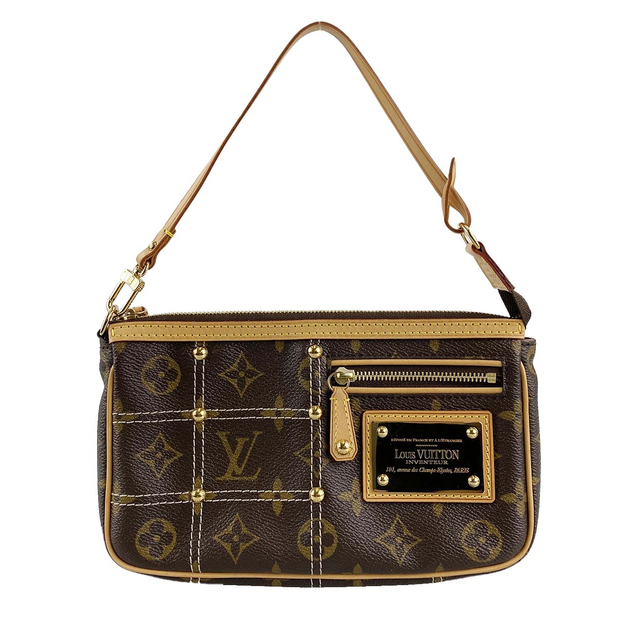 ルイ・ヴィトン モノグラム リヴェット ポシェット アクセソワール ポーチ