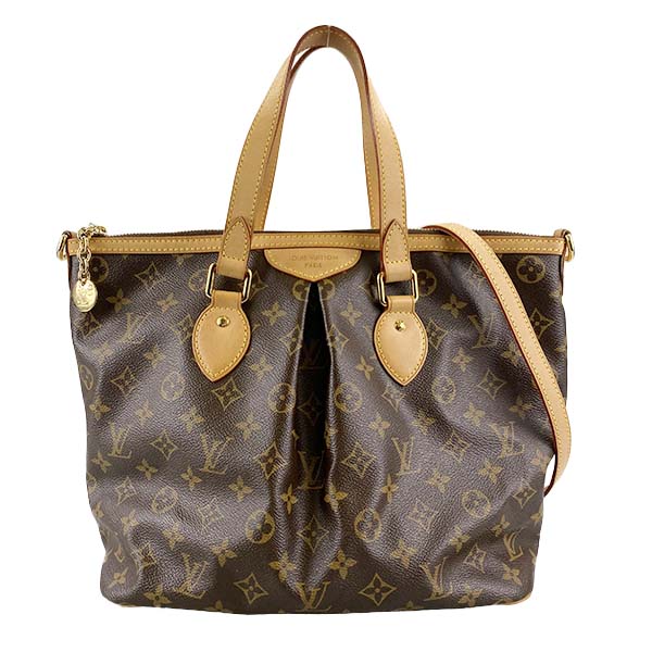 ルイ・ヴィトン モノグラム パレルモPM ブラウン 2WAY トートバッグ
