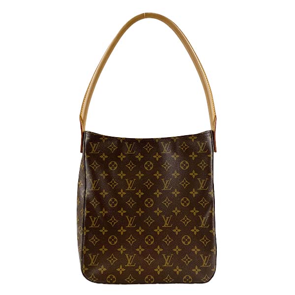 ルイ・ヴィトン モノグラム ルーピングGM ブラウン ショルダーバッグ