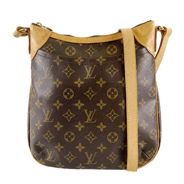 ルイ・ヴィトン モノグラム オデオンPM ブラウン ショルダーバッグ