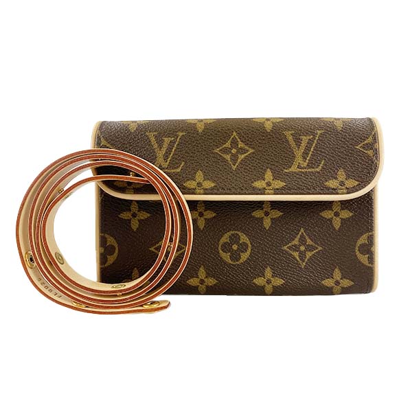 ルイ・ヴィトン モノグラム ポシェット フロランティーヌ ブラウン ウエストバッグ