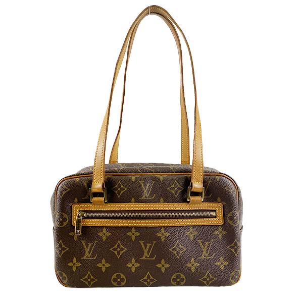 ルイ・ヴィトン モノグラム シテMM ブラウン ショルダーバッグ