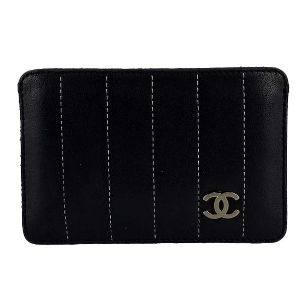 シャネル レザー ブラック 財布