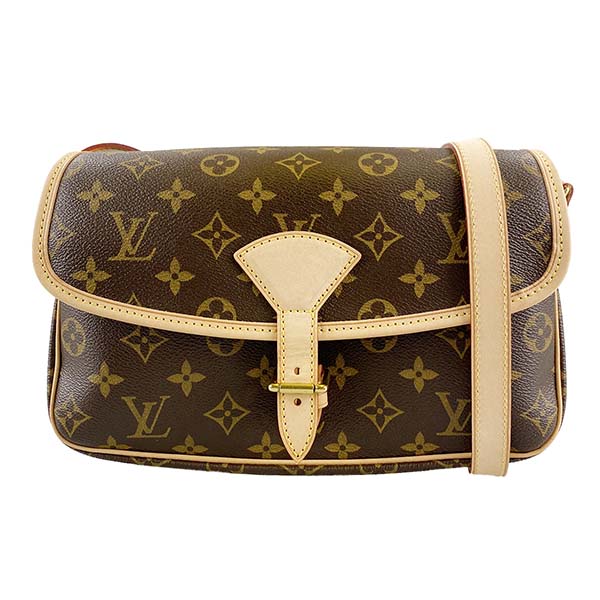 ルイ・ヴィトン モノグラム ソローニュ ブラウン ショルダーバッグ