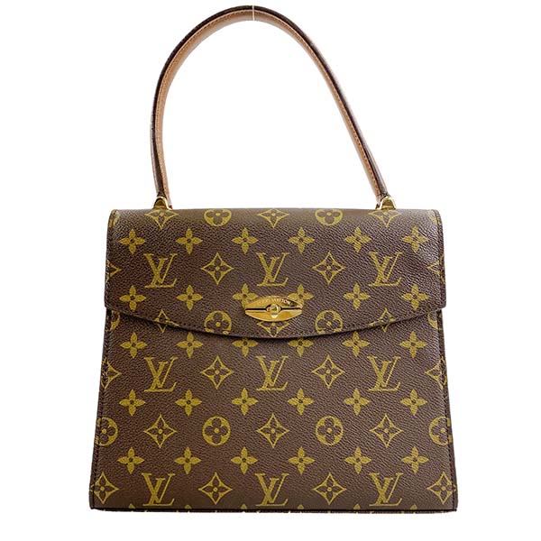 ルイ・ヴィトン モノグラム マルゼルブ ブラウン ハンドバッグ