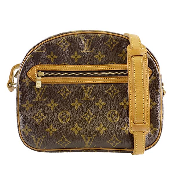 ルイ・ヴィトン モノグラム サンリス ブラウン ショルダーバッグ