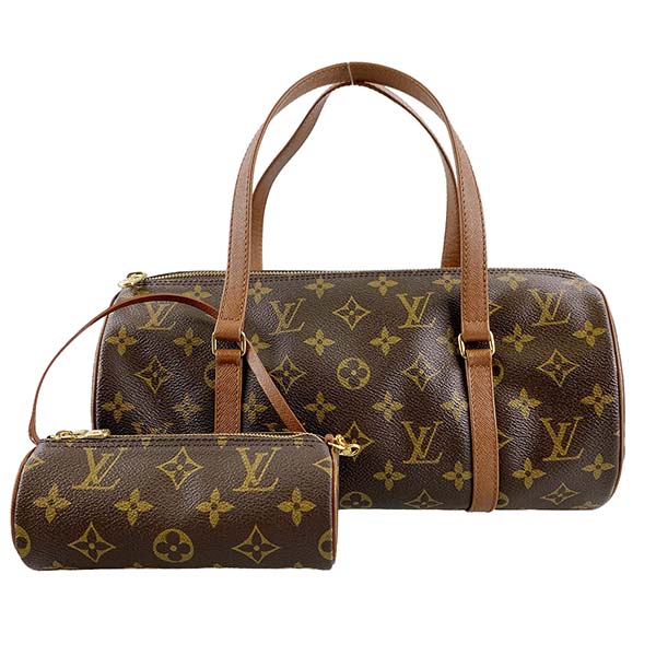 ルイ・ヴィトン モノグラム パピヨン30 ブラウン ハンドバッグ