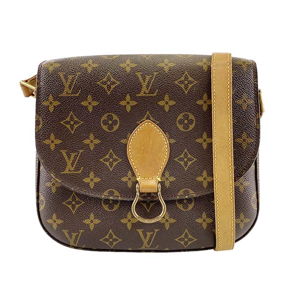 ルイ・ヴィトン モノグラム サンクルーGM ブラウン ショルダーバッグ