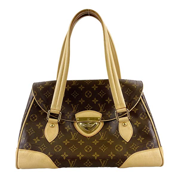 ルイ・ヴィトン モノグラム ビバリーGM ブラウン ハンドバッグ