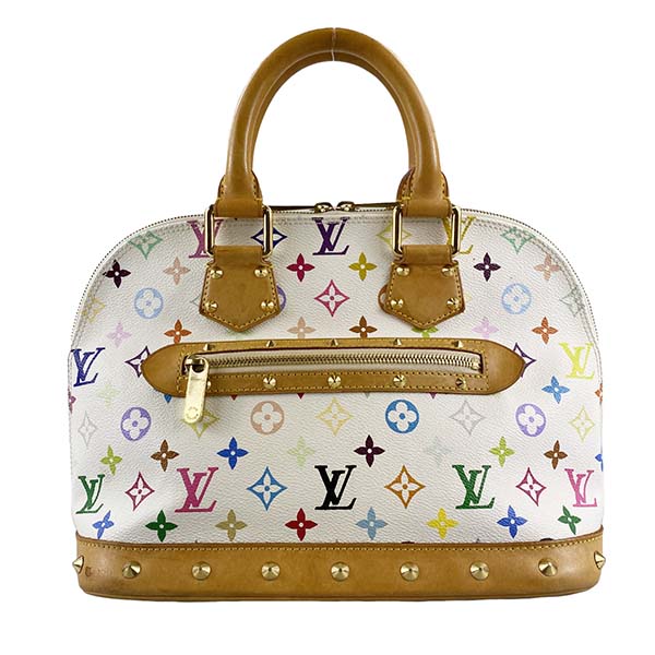 ルイ・ヴィトン モノグラム マルチカラー アルマ ブロン ハンドバッグ
