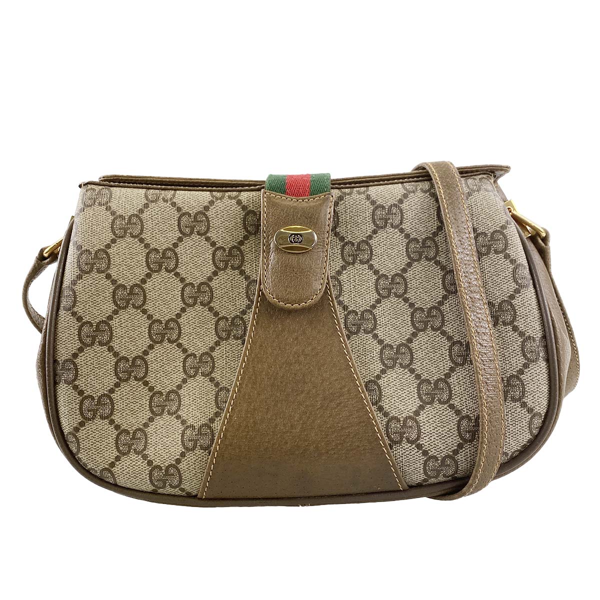 グッチ オールドグッチ シェリーライン ショルダーバッグ