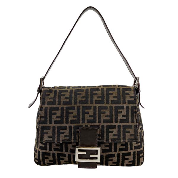 フェンディ マンマバゲット ズッカ ショルダーバッグ