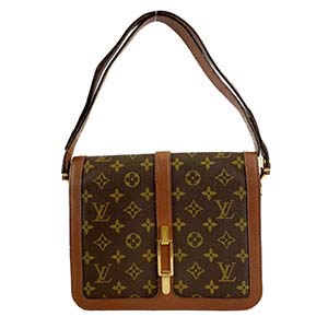 ルイ・ヴィトン モノグラム ロン ポアン ブラウン 2WAY ショルダーバッグ